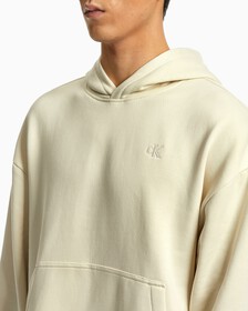 HERO LOGO TERRY HOODIE, BONE WHITE-101Y, hi-res
