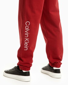 STANDARD LOGO JOGGERS, KARANDA RED-640, hi-res