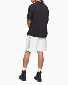 LOGO TERRY SHORTS, Brilliant White, hi-res