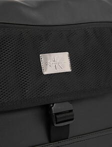 Tagged Messenger Bag, BLACK, hi-res