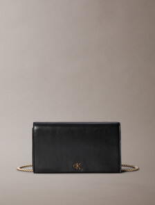 Monogram Wallet on Chain, Black, hi-res
