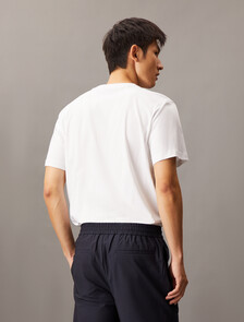 UV Protect Smooth Cotton Tee, Bright White, hi-res