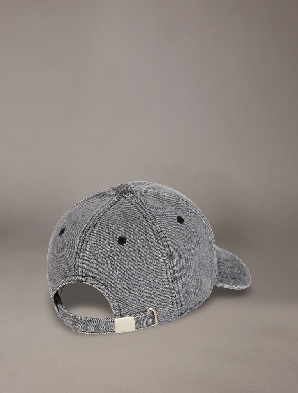 Denim Logo Cap, DARK  GREY, hi-res