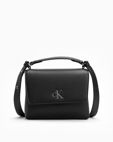 Recycled Crossbody Bag, BLACK, hi-res