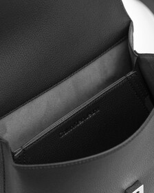 Recycled Crossbody Bag, BLACK, hi-res