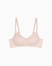 Breathable Lightly Lined Wirefree Bra, Nymphs Thigh, hi-res