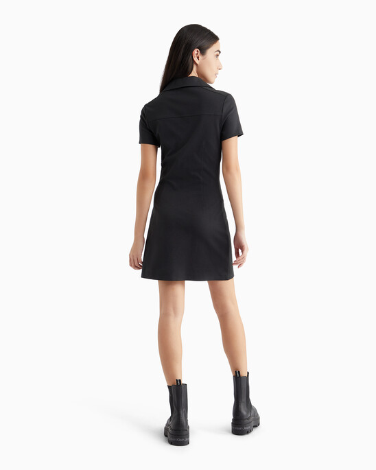 Slim Milano Jersey Polo Dress