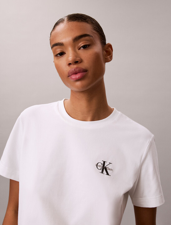 Core Essentials Monogram Embroidery Tee
