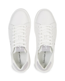 Leather Trainers, Bright White/Formal Gray, hi-res