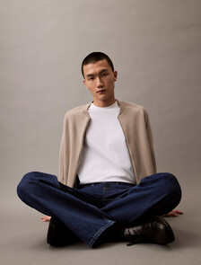 Straight 90s Jeans, DARK BLUE STONE, hi-res