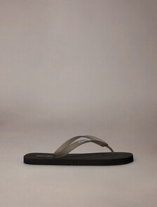 Rico - Logo Flip Flops, Triple Black, hi-res