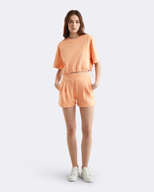 Cooling Relaxed Sweatshorts, PEACH DREAM, hi-res