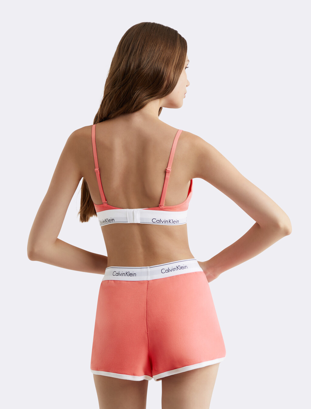Icon Cotton Sleep Shorts, CALYPSO CORAL, hi-res