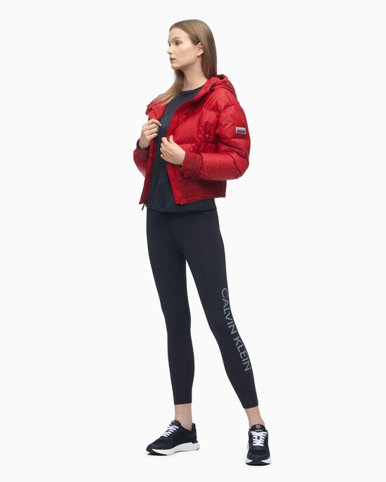 DUAL-TONE DOWN PUFFER JACKET