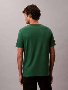Solid Liquid Touch Crewneck Tee, Miami Green, hi-res