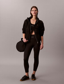 Quick-Dry High-Rise 7/8 Gym Leggings, Black, hi-res