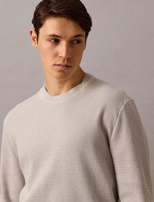 Textured Jumper, Silver Cloud, hi-res