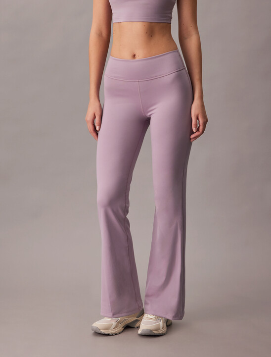 Quick-Dry Flared Gym Leggings
