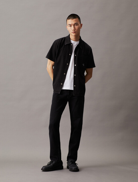 Denim Short Sleeve Shirt