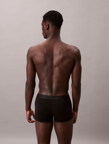 CK Black Low Rise Trunk 3 Pack, Black/Turbulence/Casual Blue, hi-res