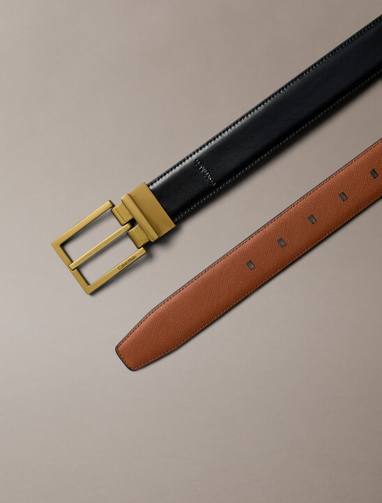 Smooth Square Buckle Belt