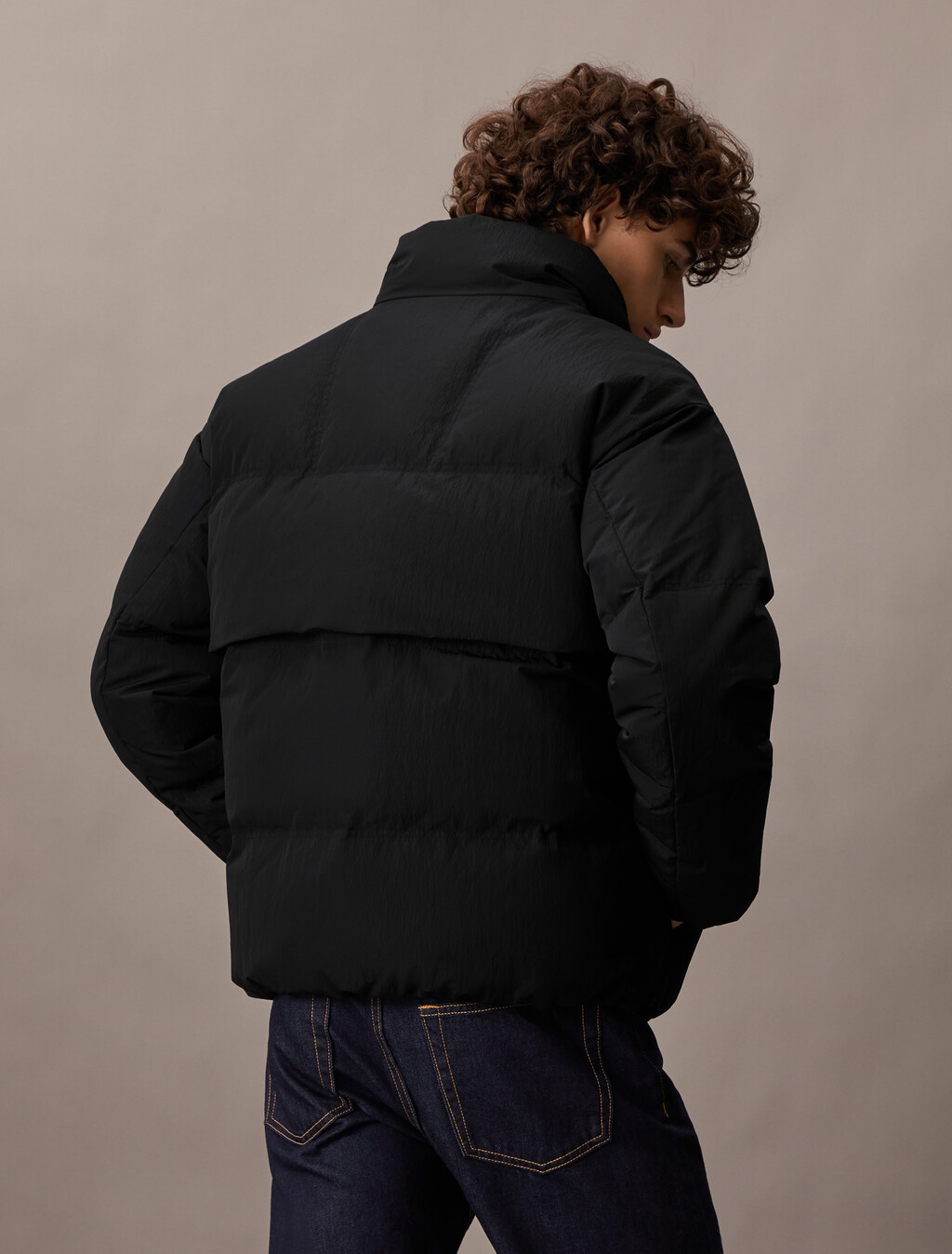 Packable Down Jacket, Ck Black, hi-res