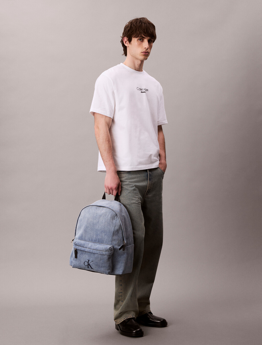 Denim Backpack, Denim, hi-res
