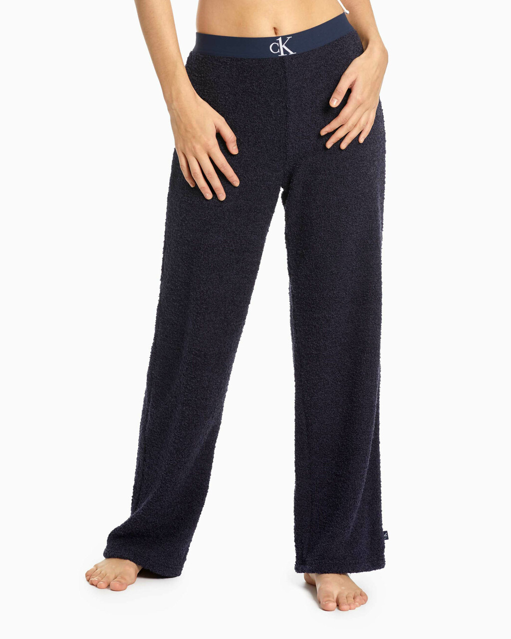 CK ONE PLUSH LOUNGE SLEEP PANTS, BLUE SHADOW, hi-res