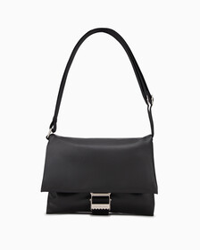 Soft Utility Shoulder Bag 28Cm, BLACK, hi-res