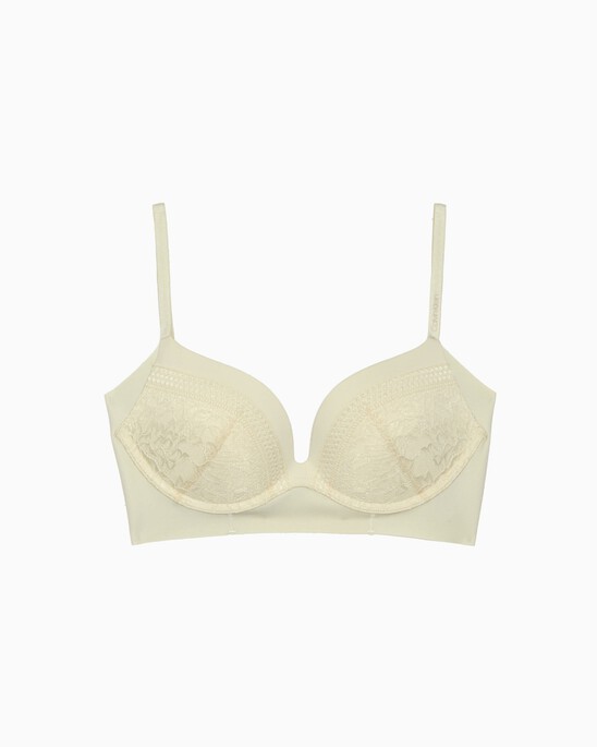 INVISIBLES LACE PUSH UP PLUNGE BRA