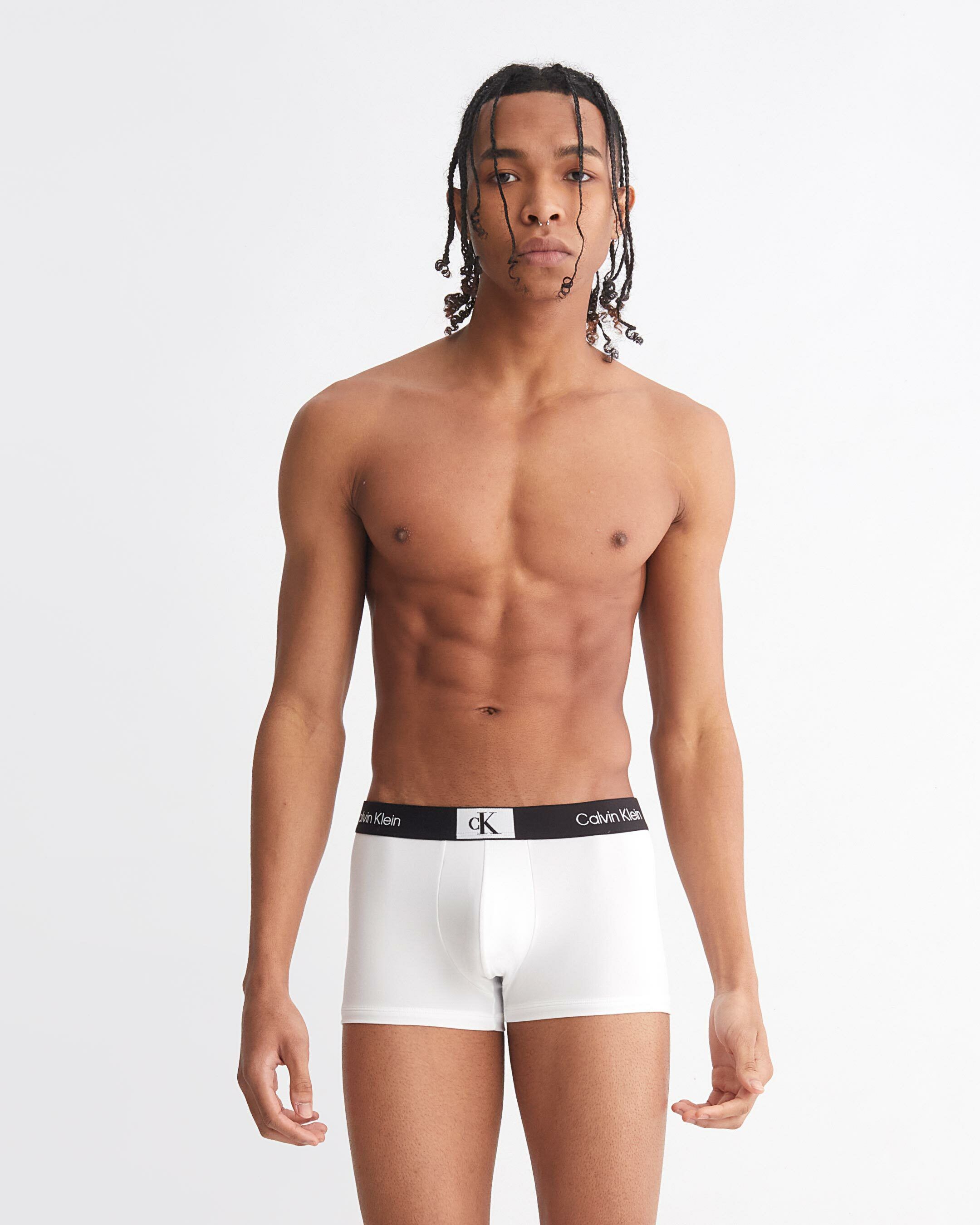 Calvin klein low rise trunks top white