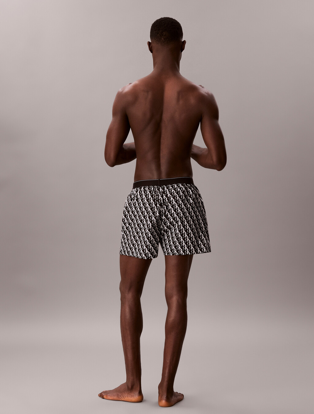 CK X Cotton Monogram Slim Boxer, STEPPING LOGO BLACK, hi-res
