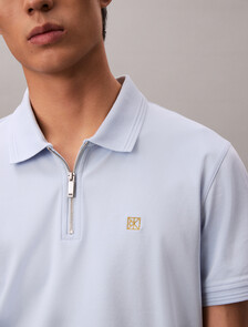 Lunar New Year CK Emblem Slim Polo, Skyway, hi-res