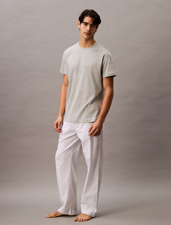 100% Cotton Crewneck Sleep T-Shirt