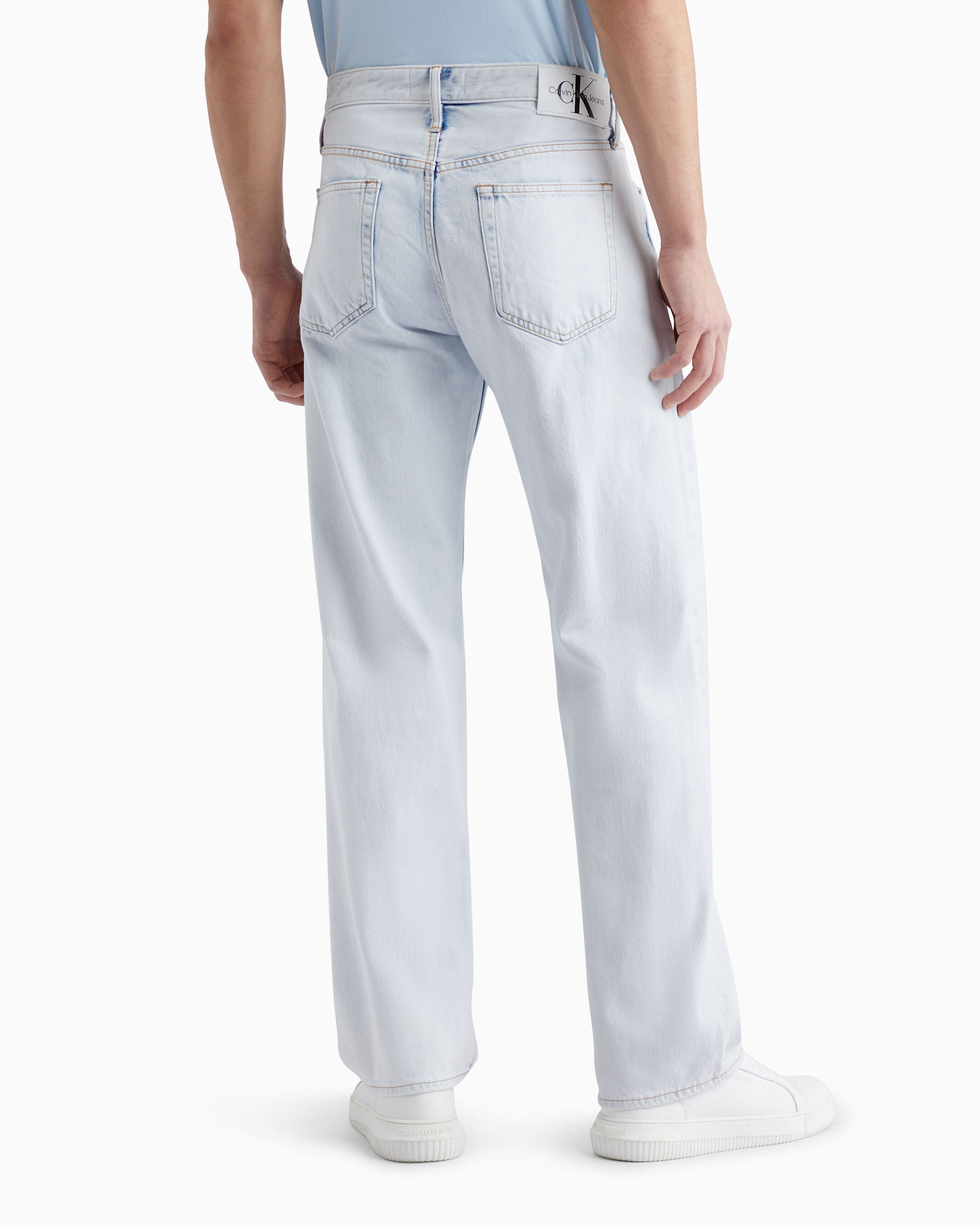 Light Blue 90s Straight Jeans blue Calvin Klein Malaysia