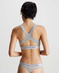 ATHLETIC COTTON LIGHTLY LINED BRALETTE, Athletic Grey Heather, hi-res