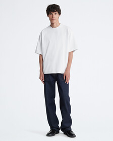 Standards Compact Cotton Crewneck T-Shirt, Brilliant White, hi-res