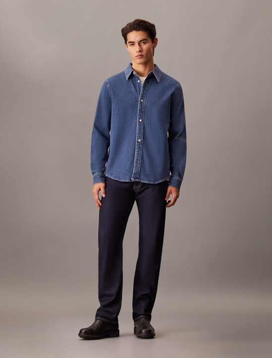 Slim Denim Shirt