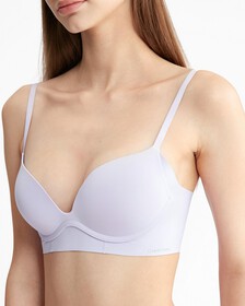 Invisibles Push Up Plunge Bra, Pastel Lilac, hi-res