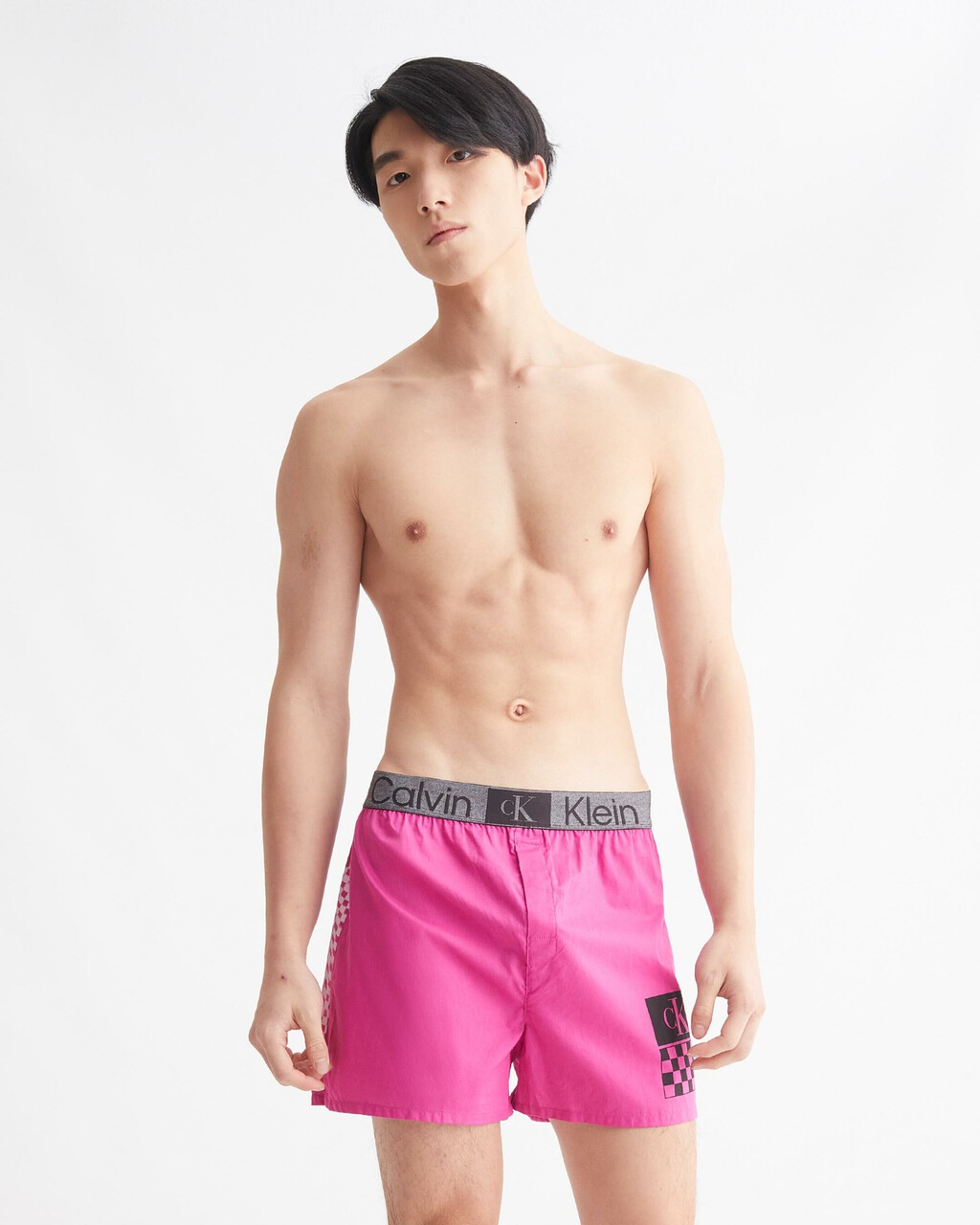 CALVIN KLEIN 1996 TRADITIONAL BOXERS, Palace Pink, hi-res
