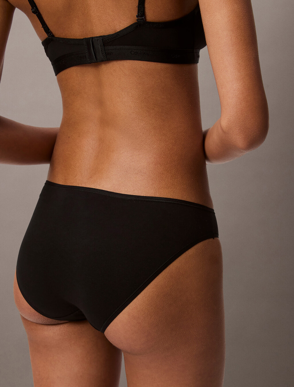 Cotton Form Bikini, Black, hi-res