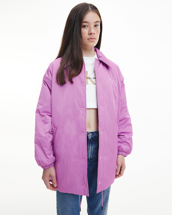 Oversized Padded Coach Jacket