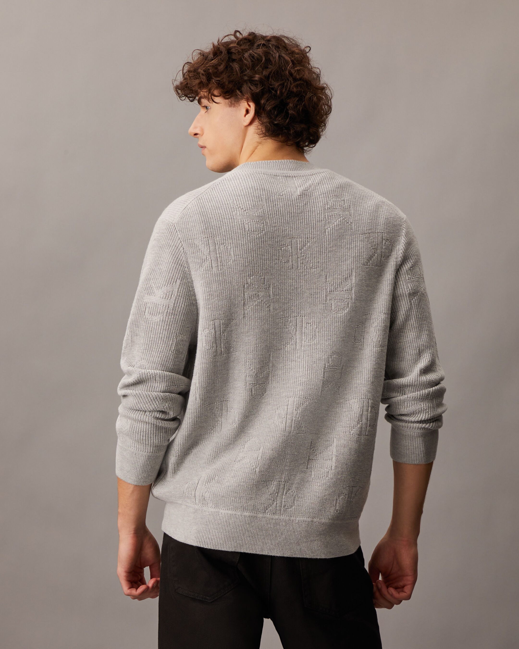 Grey heather sweater clearance