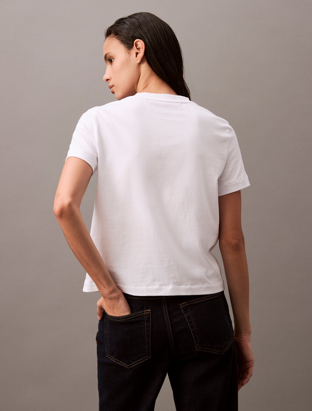 Classic Slim Tee, Brilliant White, hi-res