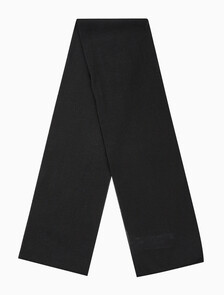 Solid Scarf Bandana, BLACK, hi-res