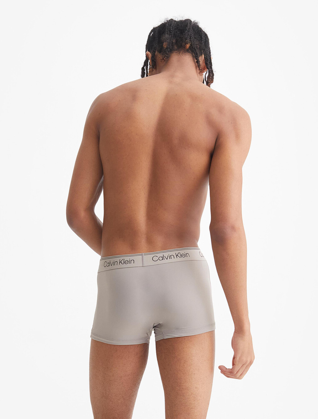 Athletic Micro Low Rise Trunks, Clay Grey, hi-res