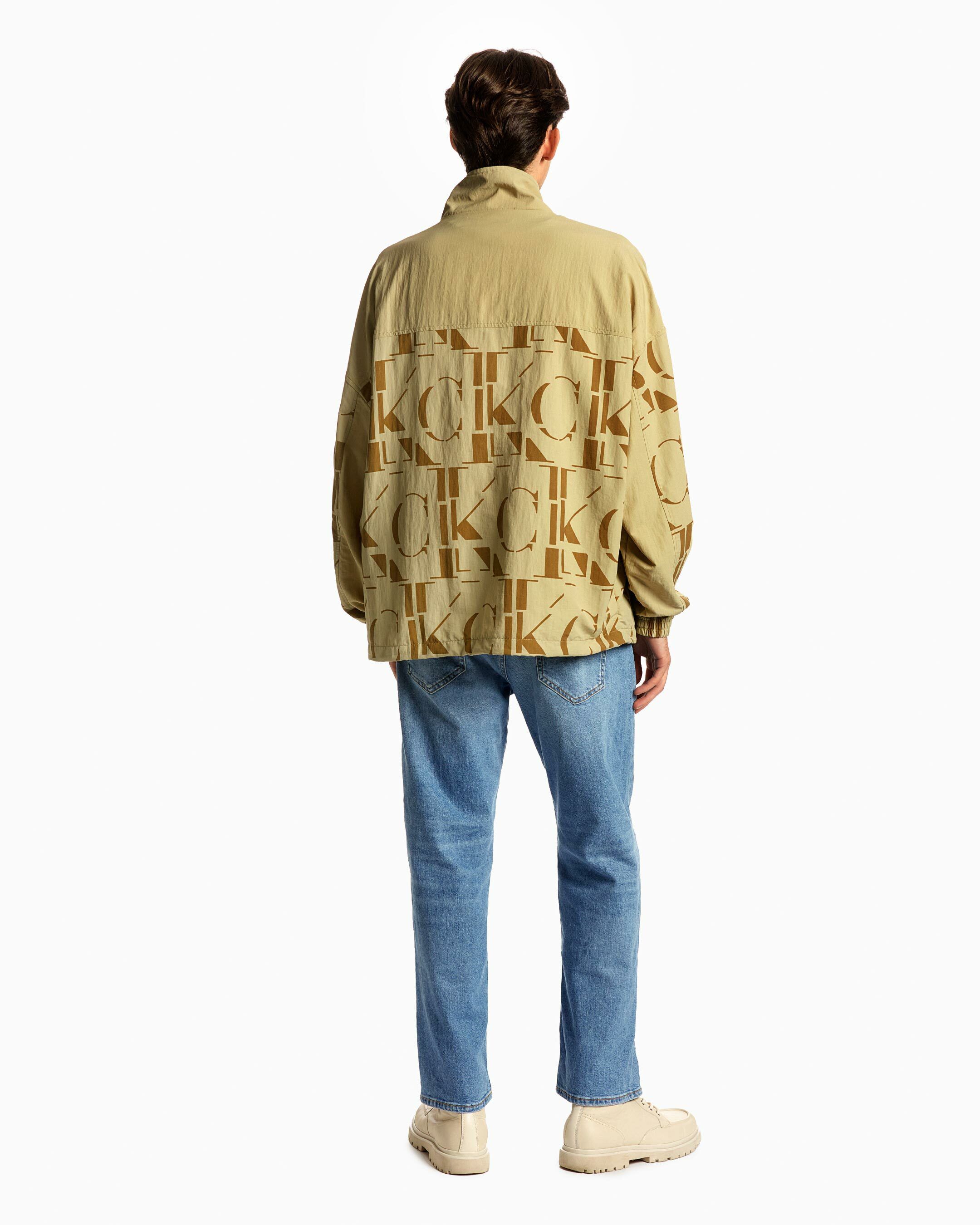 Calvin klein institutional logo popover jacket 2025