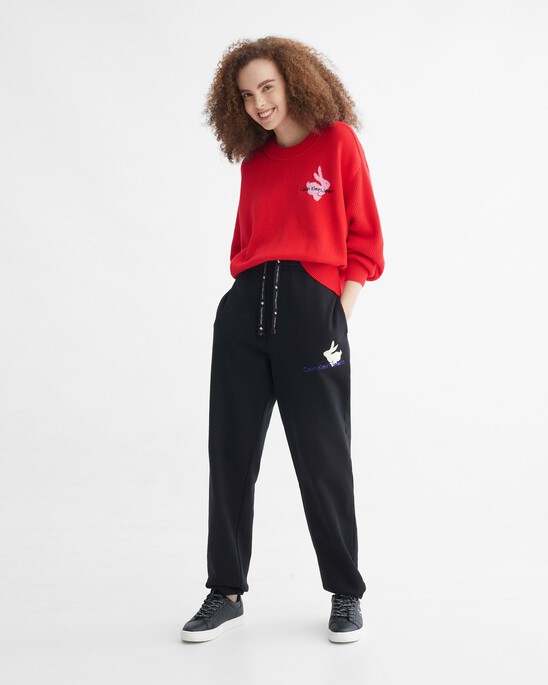 YEAR OF THE RABBIT ORGANIC COTTON PULLOVER JUMPER