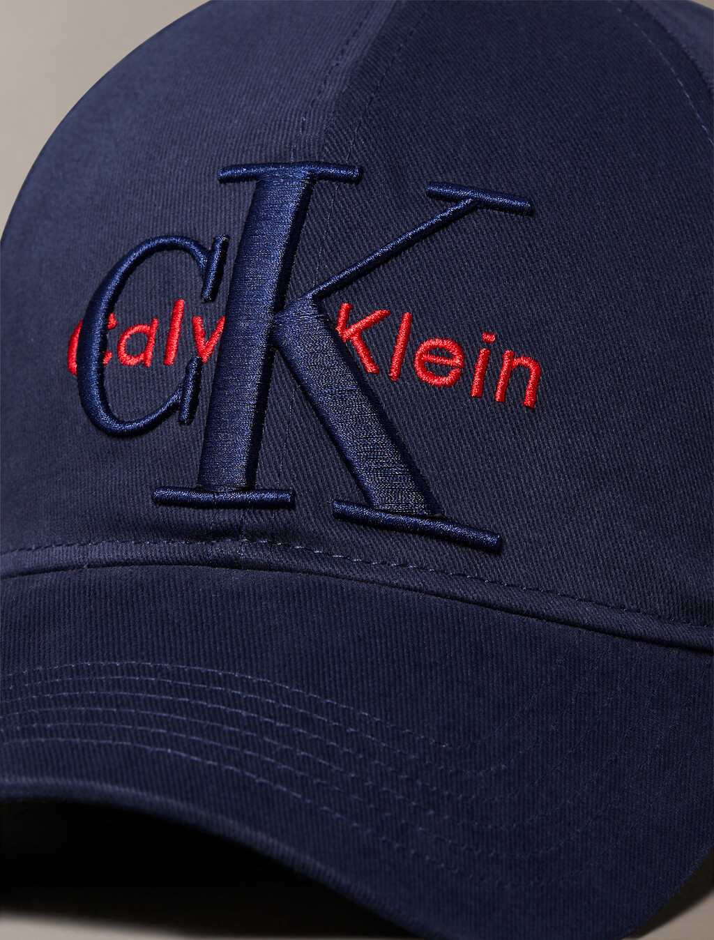 Layered Monogram Logo Graphic Baseball Cap, Moonlit Ocean, hi-res