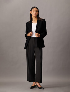 Hero Viscose Twill Slim Blazer, Black, hi-res